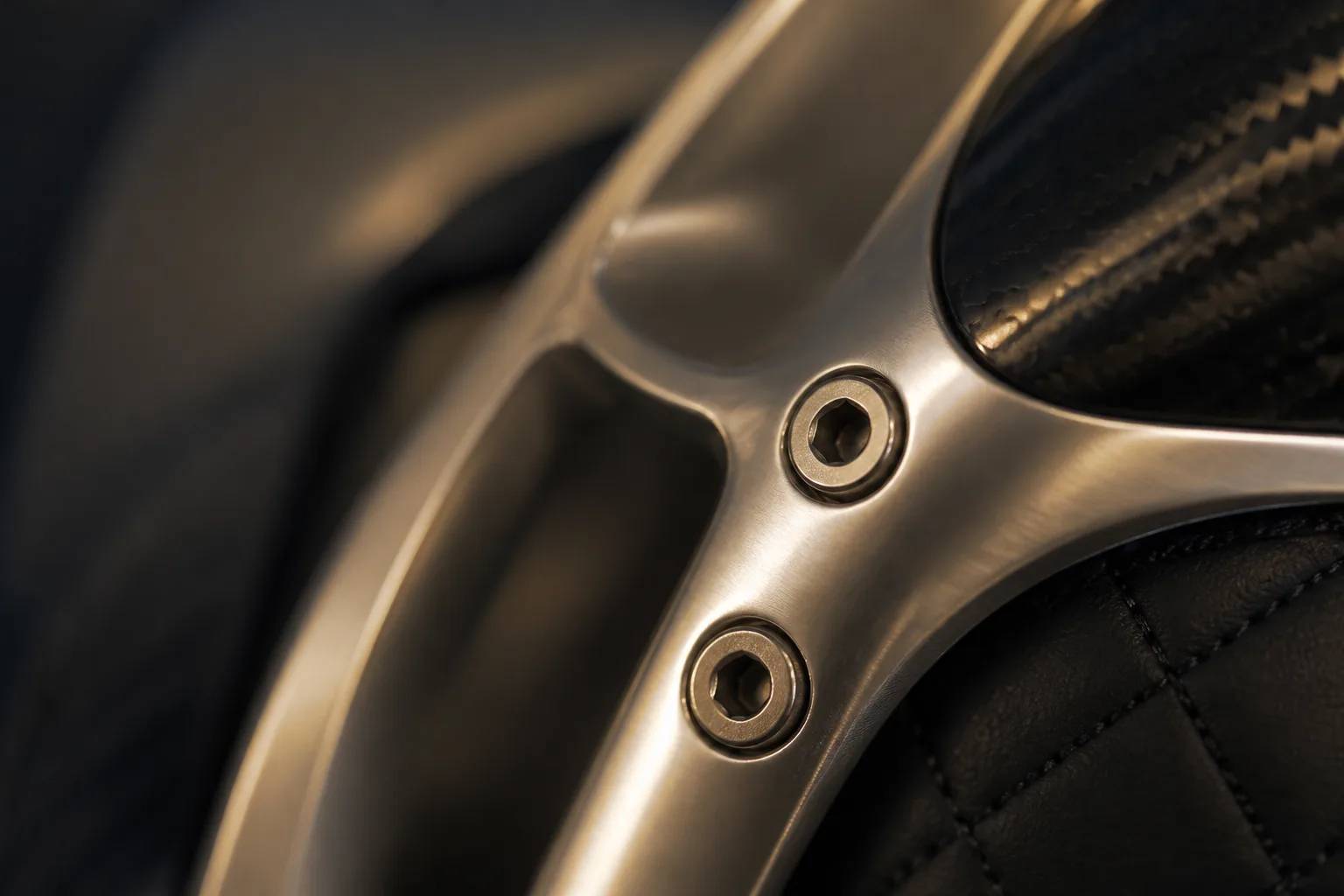 Abstract detail image used as a header for the Pagani Huayra section
